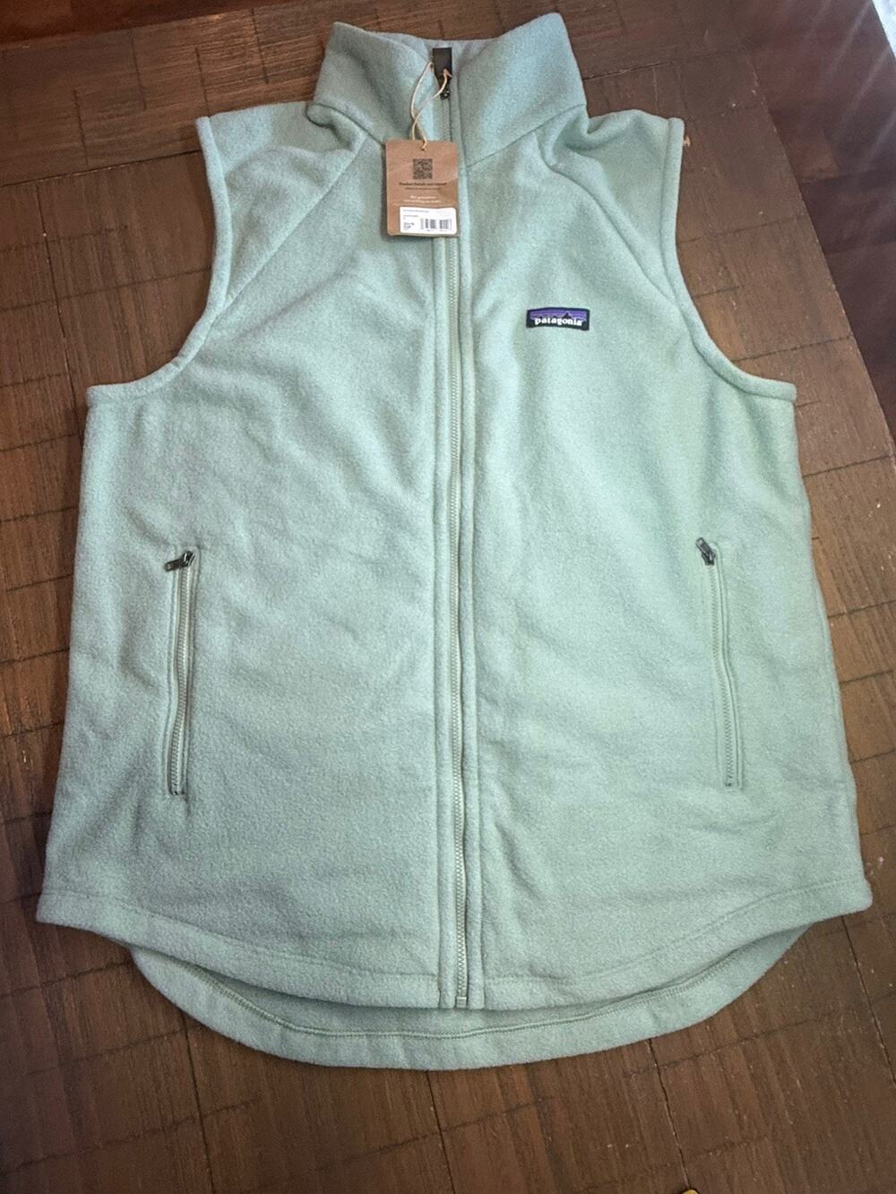 Patagonia Women's Classic Microdini Vest Ellwood Green Medium Gorpcore Outdoor